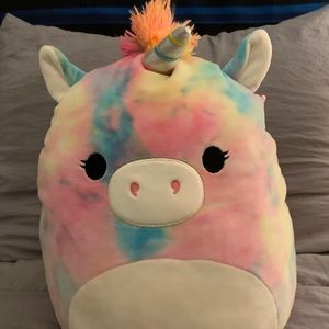 Squishmallows Esmeralda Rainbow Unicorn 12”